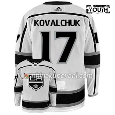 Los Angeles Kings Dresy KOVALCHUK 17 Adidas Bílá Authentic - Dětské